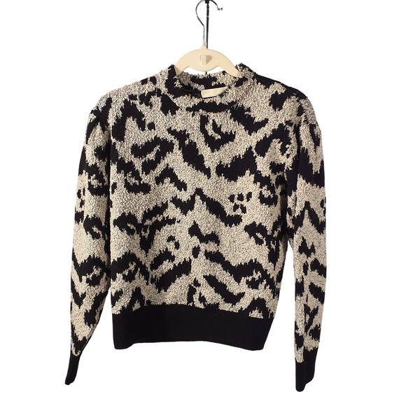 Ulla Johnson Textured Onyx Nalla Pullover Size S Sweater - Picture 2 of 5